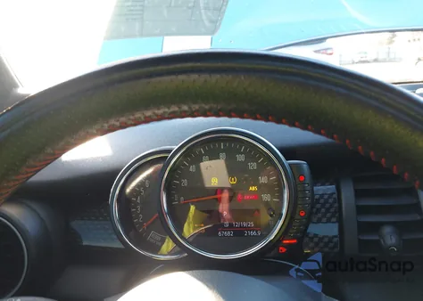 2015 Mini Hardtop Cooper S z USA, uszkodzony, nr VIN WMWXU3C55F2B56835